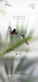 清明节海报二十四节气传统节气