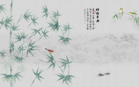 竹报平安