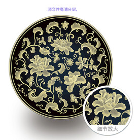 圆形传统花纹