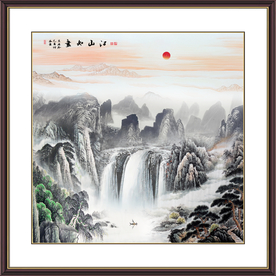 山水国画