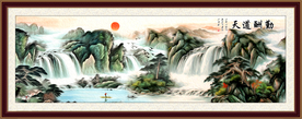 国画山水画