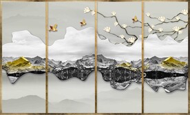 四联山水