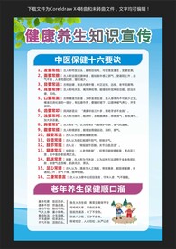 健康养生知识宣传