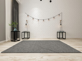 北欧风卧室背景墙3D效果图空景