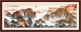 五岳独尊泰山装饰画