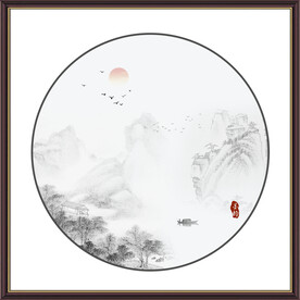 水墨山水