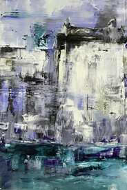 抽象图 油画