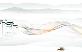 江南现代新背景墙 TIF分层