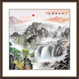 国画山水