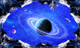 宇宙星空电视背景墙