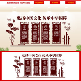 中医文化墙 