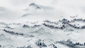 山水画 晶瓷画 新中式