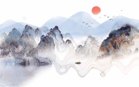 高端意境山水