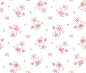 数码印花小花花朵碎花