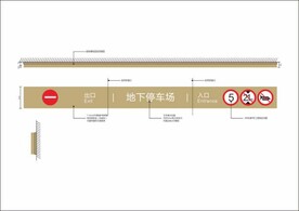 车库龙门牌