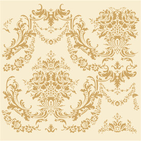 硅藻泥网板欧式现代中式花纹图片