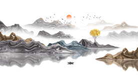 水墨山水