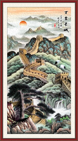 玄关山水画