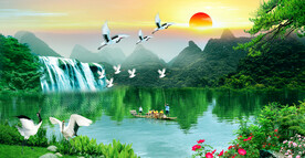 山水风景