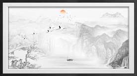 水墨画