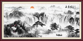 水墨山水