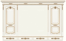 3D石膏背景墙画