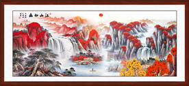 国画山水