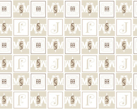 大牌字母格子