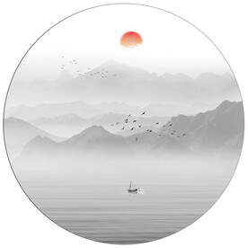 新中式山水画