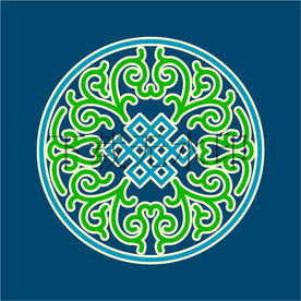 传统矢量花纹
