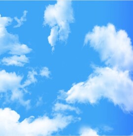 蓝天白云
