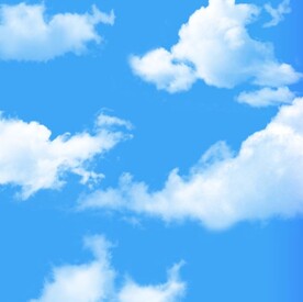 蓝天白云