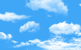 蓝天白云