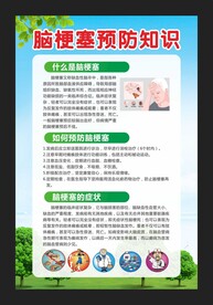 脑梗塞预防知识