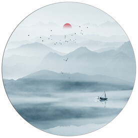 新中式山水画