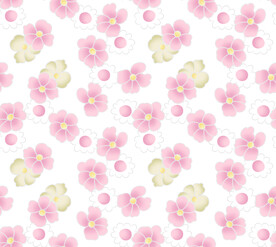 数码网点花朵小花乱花