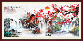 国画山水