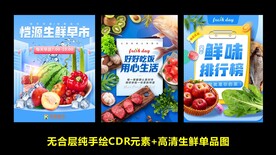  生鲜海报集