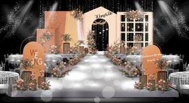 波西米亚婚礼图片