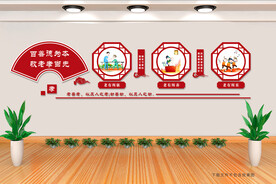 居家养老文化墙