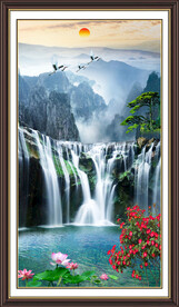 玄关山水画