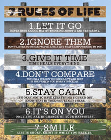 复古木板装饰画