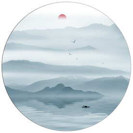 新中式山水画