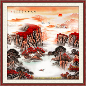 国画山水
