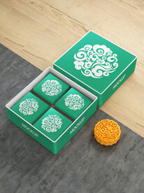 月饼礼盒包装样机