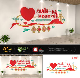 民族团结文化墙