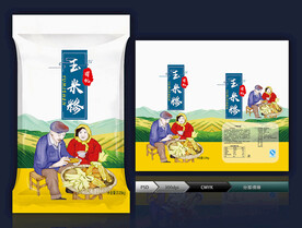 玉米糁包装(展开图)