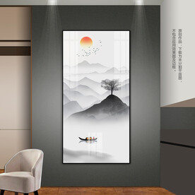 新中式玄关装饰画