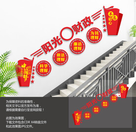 财政楼梯文化