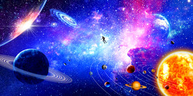 太空星球背景